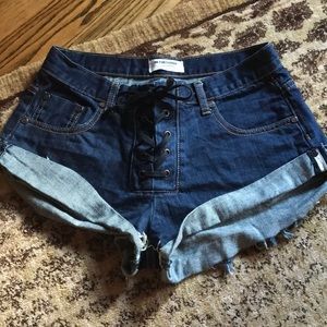 One X Teaspoon Jean Shorts